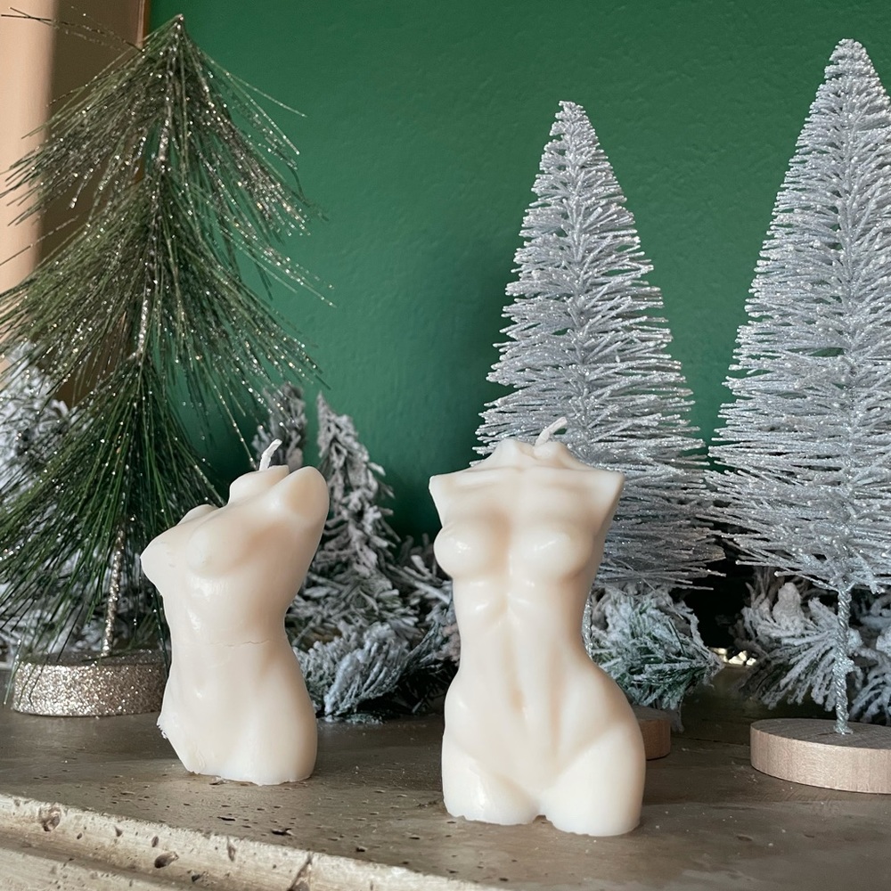 Female Body Soy Candles